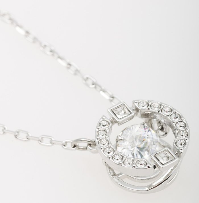 Unaネックレス ロジウム