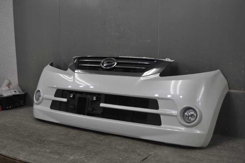 フロントバンパー フォグランプ付 Fバンパー W24 白 L175S ムーヴ L 後期 52119-B2830 52101-B2560-A0 s020942G