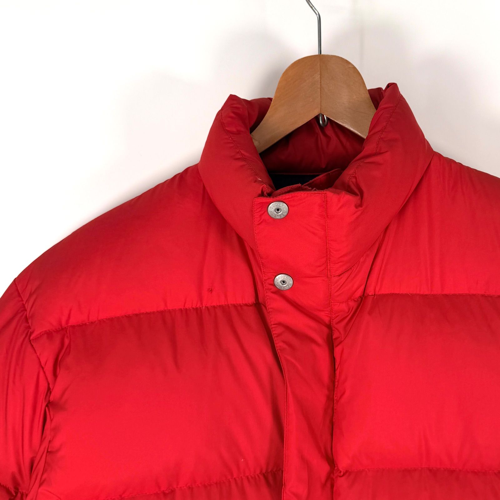 希少 Zippo ダウンジャケット レッド L ジッポ 古着 大きいサイズ