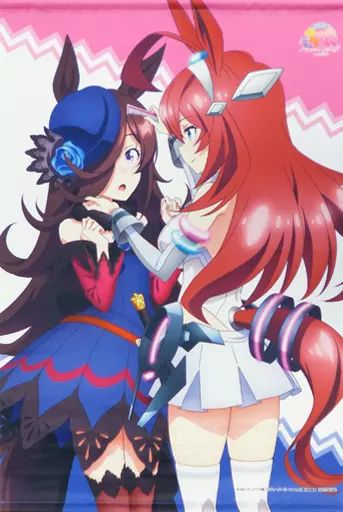 α1 ウマ娘 チャイナ服 ミホノブルボン&ライスシャワー スリーブ&プレイマット るかっぷ ウマ娘 プリティーダービー ミホノブルボン&ライス