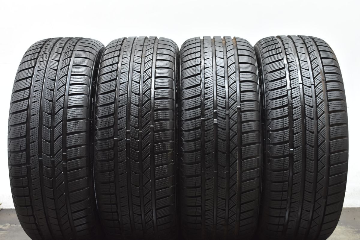 製 バリ溝 MOMO NORTH POLE W-2 205 50R17 4本セット オーラ セレナ インプレッサ プレマシー プジョー 2008 ルノー メガーヌ