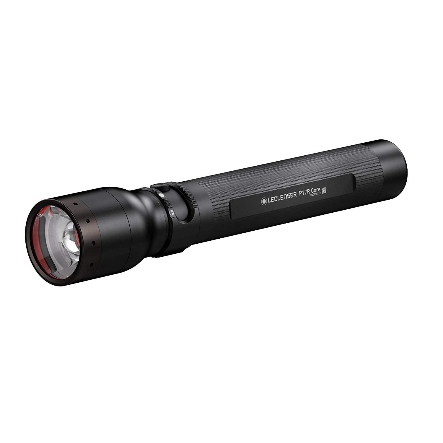 2営業日で発送 Ledlenser レッドレンザー P17R Core LEDフラッシュライト USB充電式 日本 Black 小