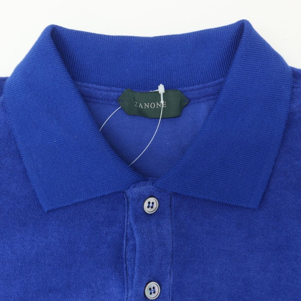 Zanone パイル地 ポロシャツ 新品】ザノーネ ZANONE コットン パイル