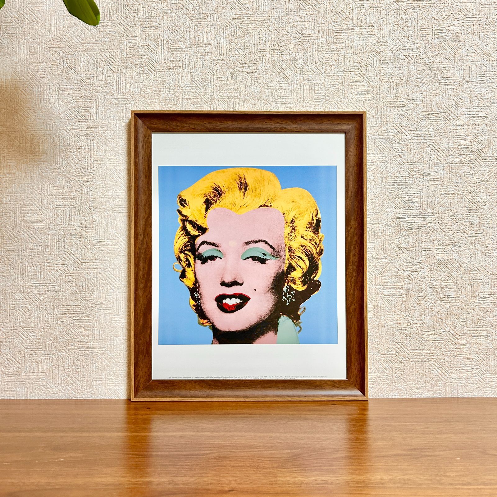 新品☆額縁付アートポスター(BRUCE MCGAW GRAPHICS)☆アンディ