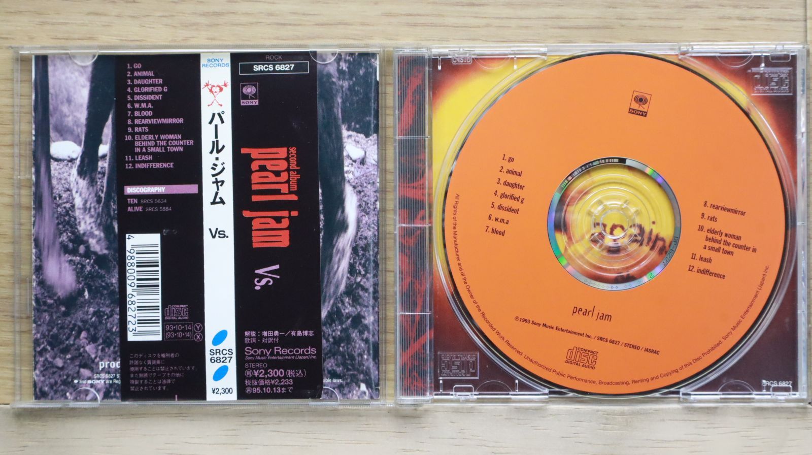 国内盤CD☆パール・ジャム/Pearl Jam□ Peal Jam Second Album