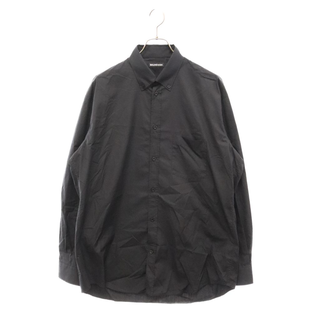 BALENCIAGA (バレンシアガ) 20SS バックロゴタグオーバーサイズ長袖 