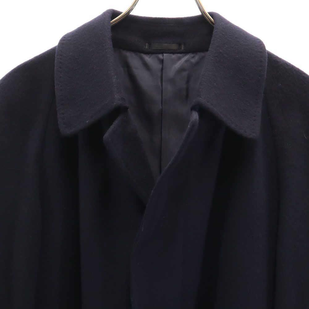LANVIN 80s〜90s カシミヤ100 カシミア スーパーロングコート 黒 80's