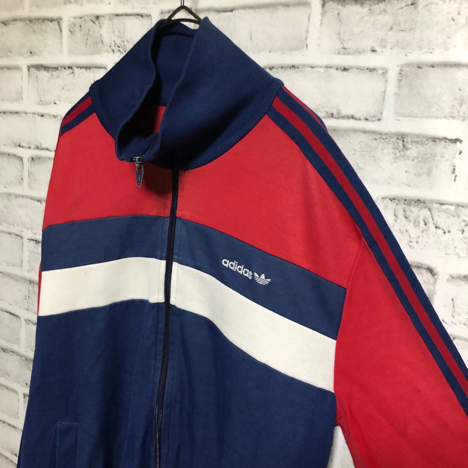 超格安一点 80s⭐️adidas アディダス トラックジャケット/ジャージ M ...