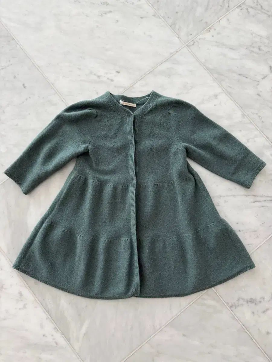 もっと カシミヤ 女児 カーディガン