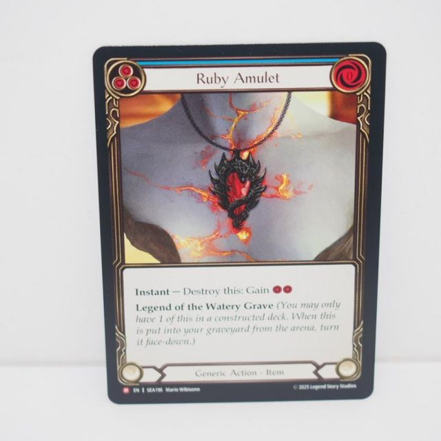 FLESH AND BLOOD Rudy Amulet EN SEA196 トレカ ∴WU4004 - メルカリ