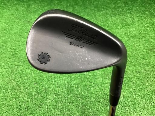 中古】 タイトリスト VOKEY SPIN MILLED SM7 ジェットブラック 48°/10