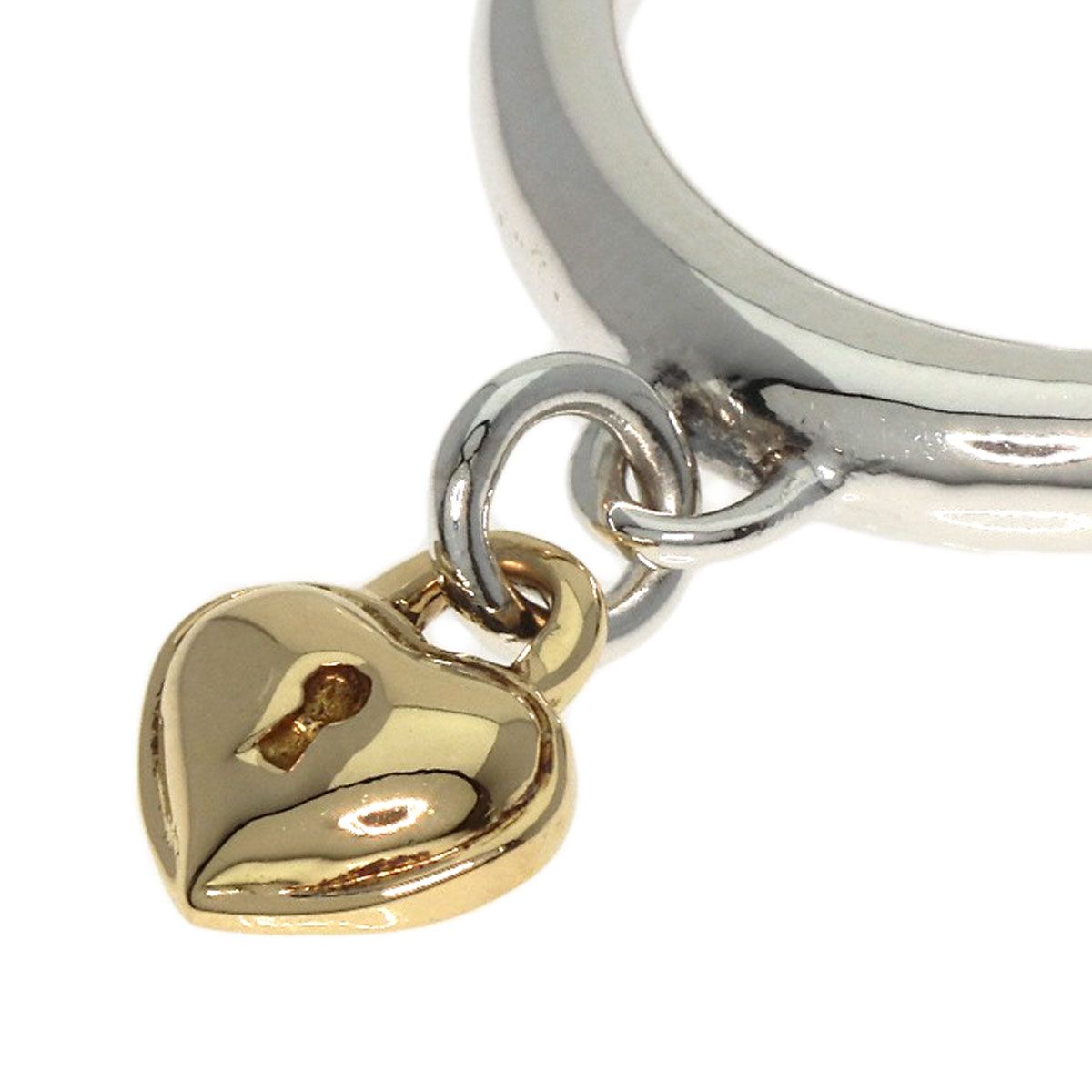 TIFFANY&Co. ティファニー ハートロック チャーム リング・指輪 SV