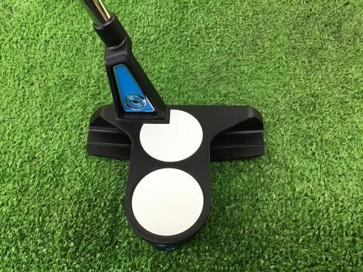 中古】 オデッセイ Ai-ONE TRI-BEAM 2-BALL BLADE CS 33インチ パター