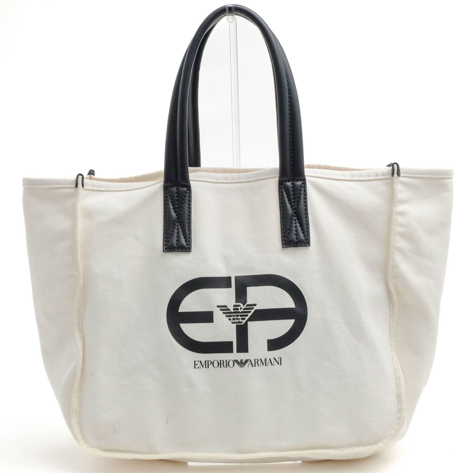 Balenciaga◇*白カーフレザー*BBソフト ラージサイズ*2WAYバッグ 楽天