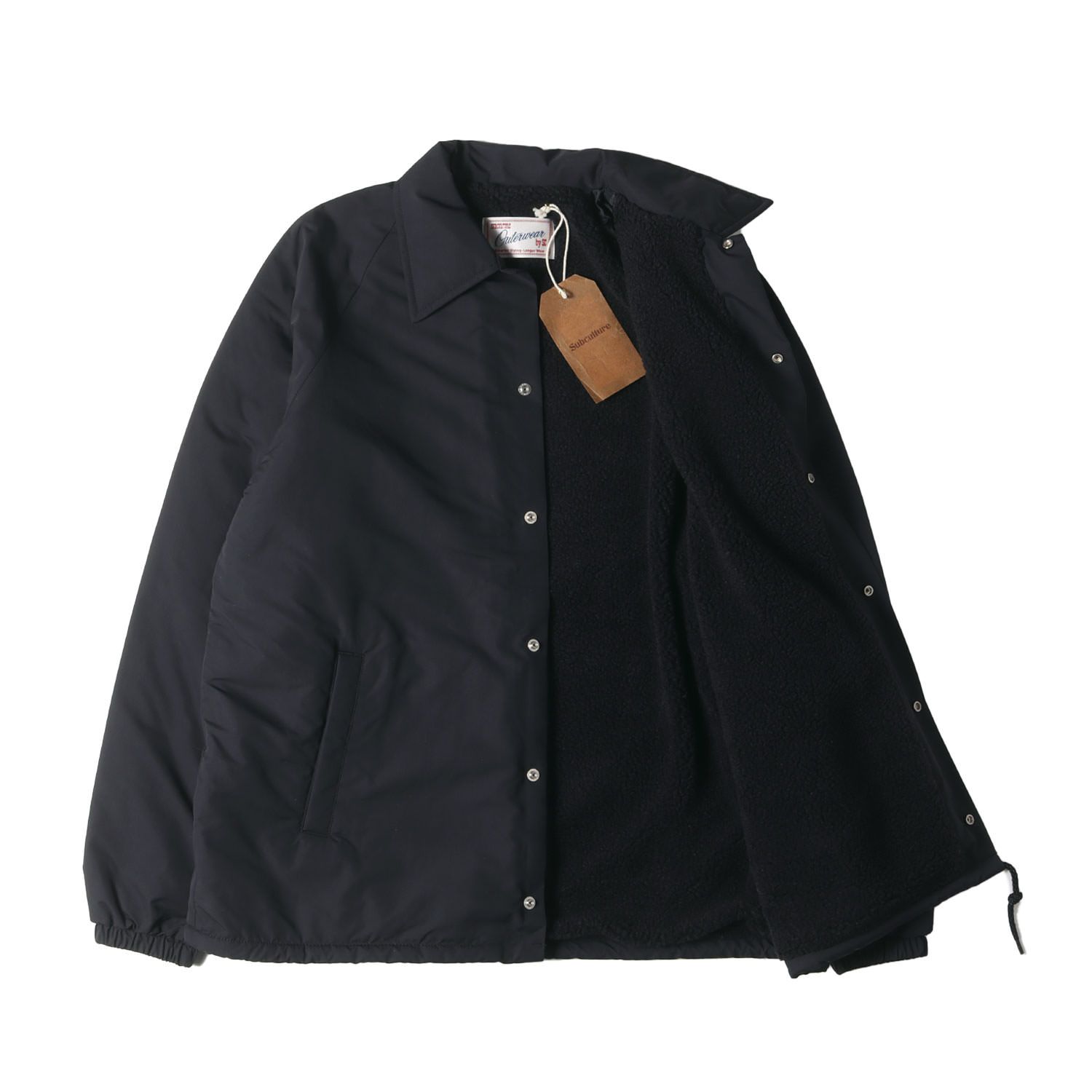 subculture EAGLE COACHES JACKETBLACK 1 COACHES JACKET SUBCULTURE