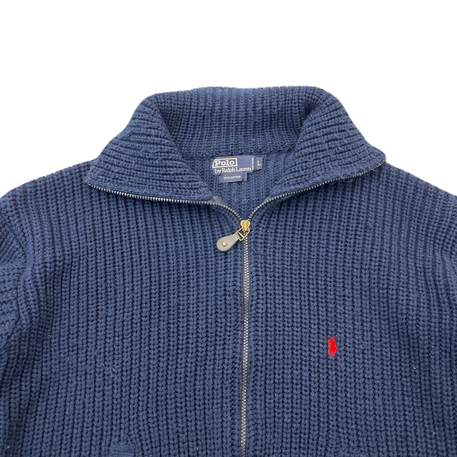 ポロラルフローレン POLO RALPH LAUREN ニット ジップアップ 