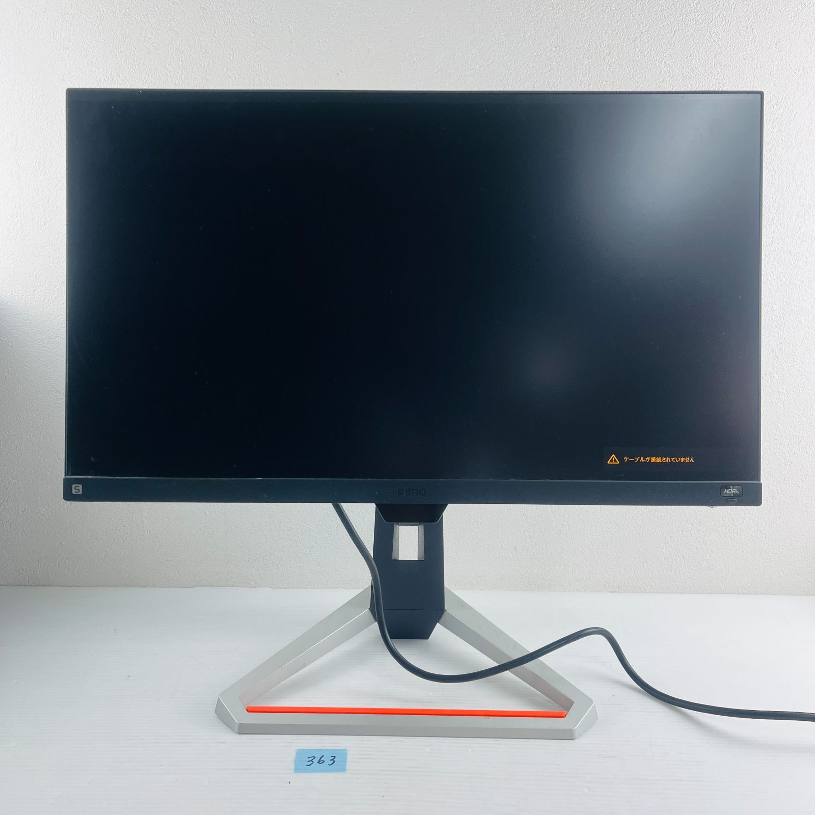363【通電動作OK】24.5インチ ゲーミングモニター BenQ ベンキュー EX2510S