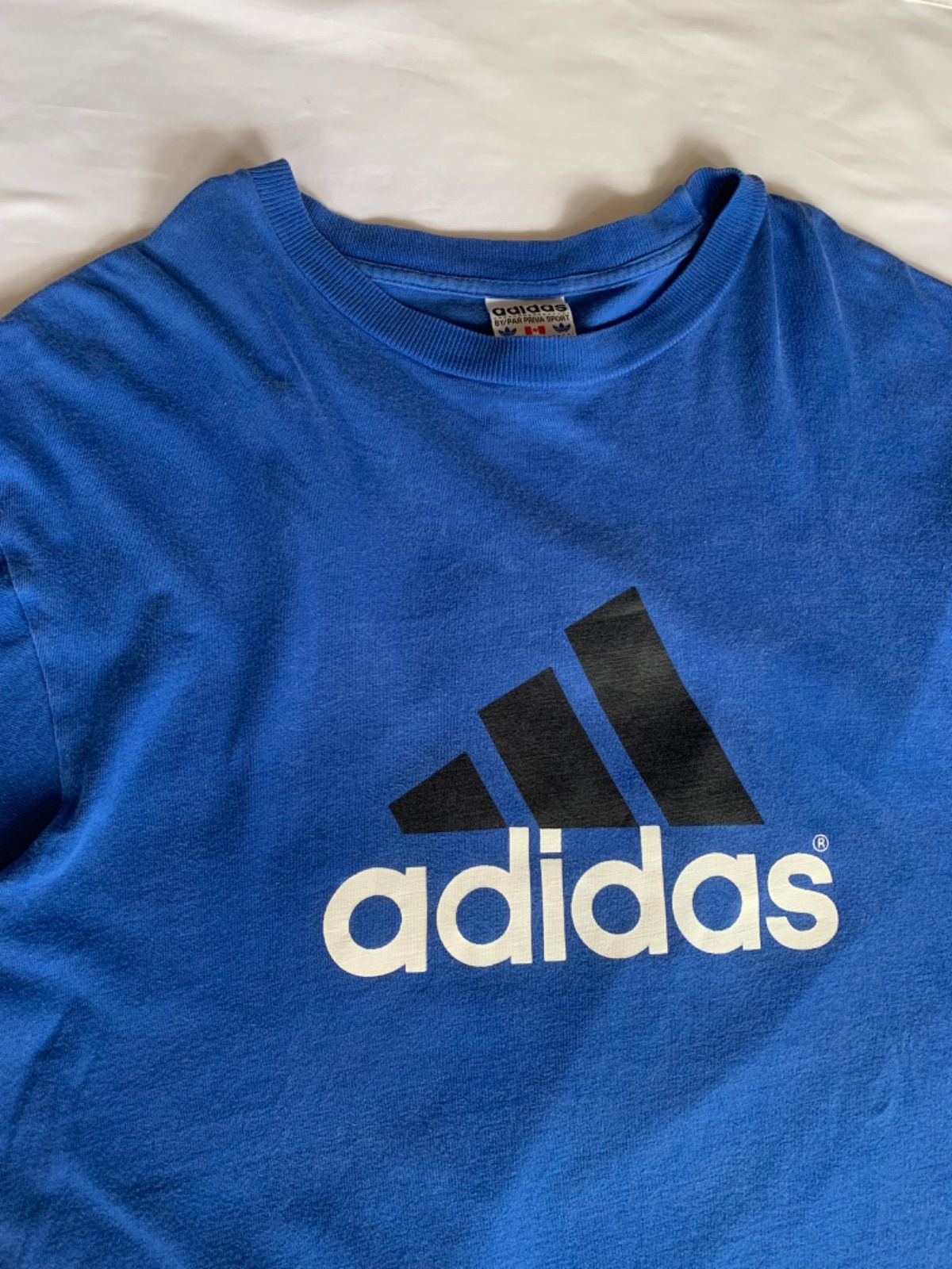 90s adidas S/S Logo Print T-Shirt アディダス ロゴプリントTシャツ 