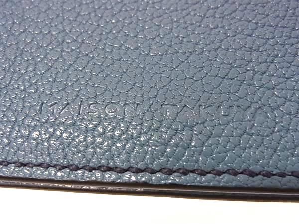 □新品□未使用□ MAISON TAKUYA メゾンタクヤ レザー カードケース