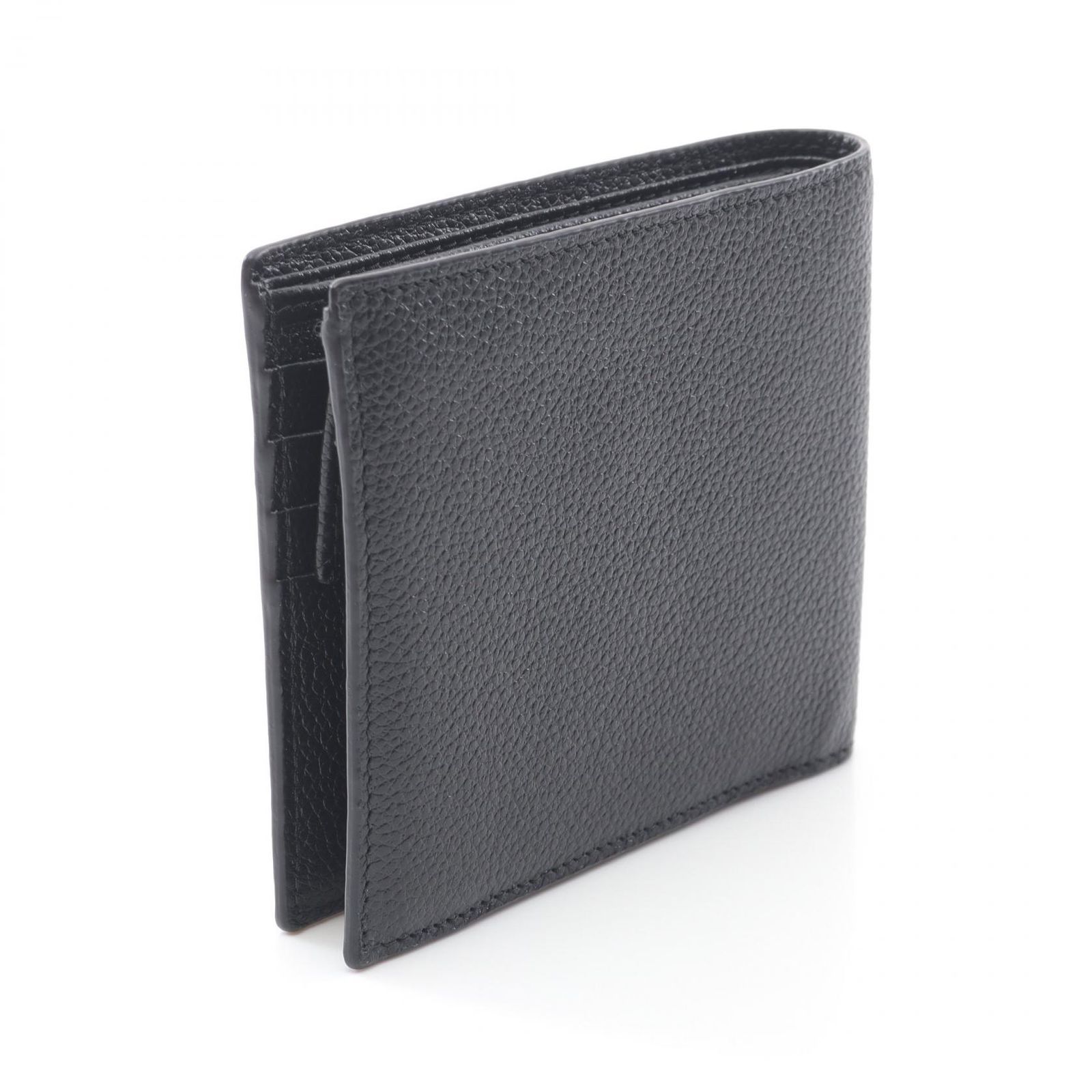 1M1225 ファッション PRADA ブラックレザー 二つ折り財布