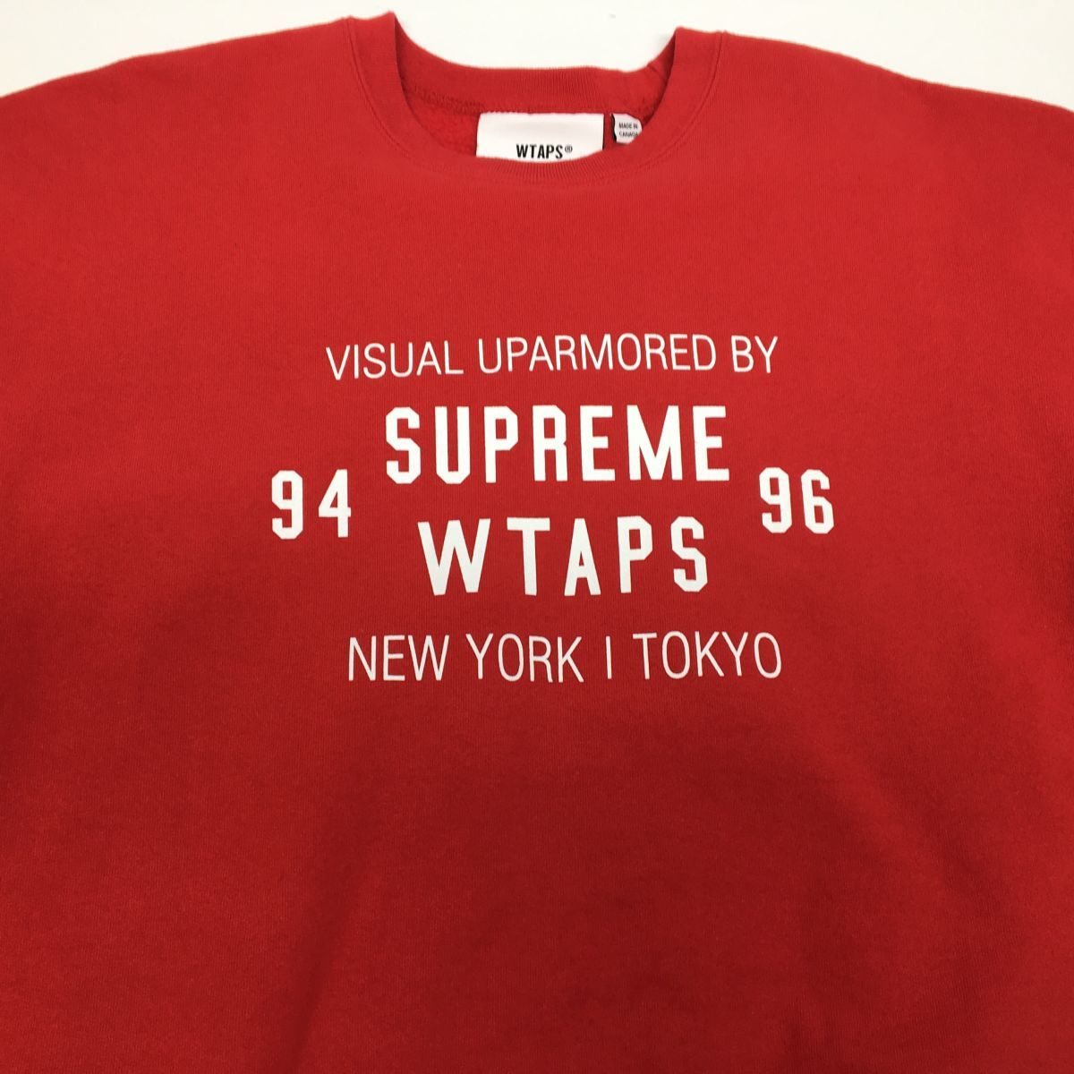 Supreme × WTAPS シュプリーム ダブルタップス Sweatshirt スウェット 