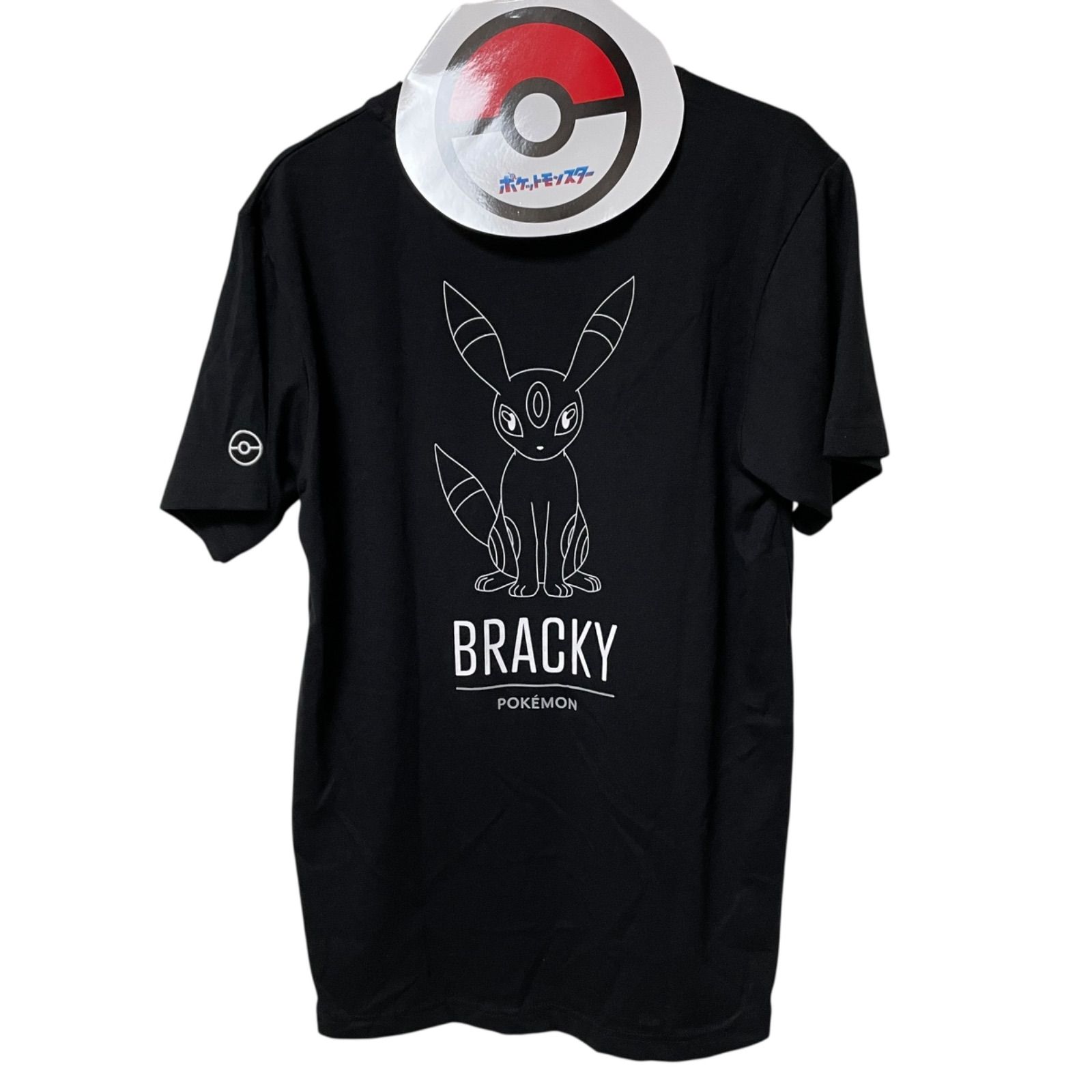 ポケモン ブラッキー 半袖Tシャツ ブラック 黒 - メルカリ