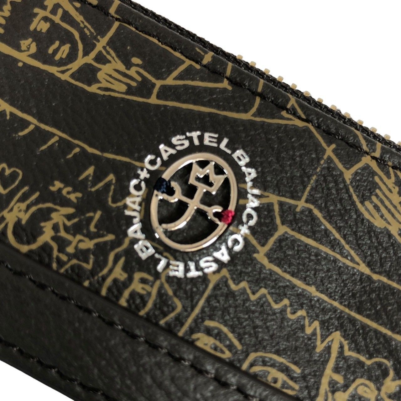 極美品 カステルバジャック ガルニエ ショルダーバッグ ブラウン 総柄 CASTELBAJAC】カステルバジャック ショルダーバッグ チョコ