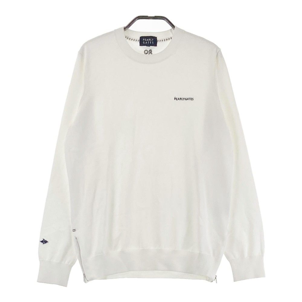 サイズ：0 PEARLY GATES パーリーゲイツ ニットセーター ホワイト系