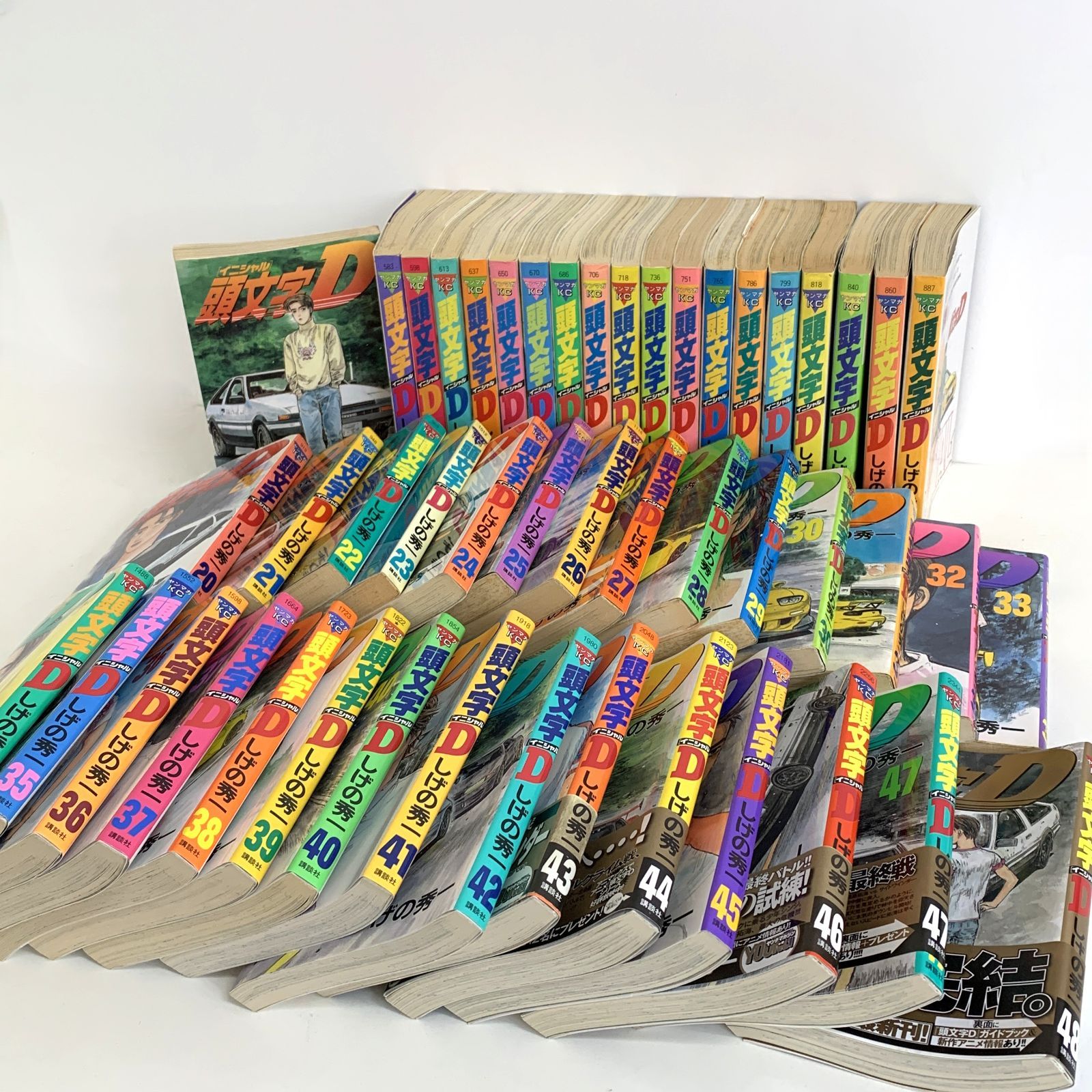 中古品】講談社 頭文字D 全巻セット イニシャルD 全48巻 ＋ 公式