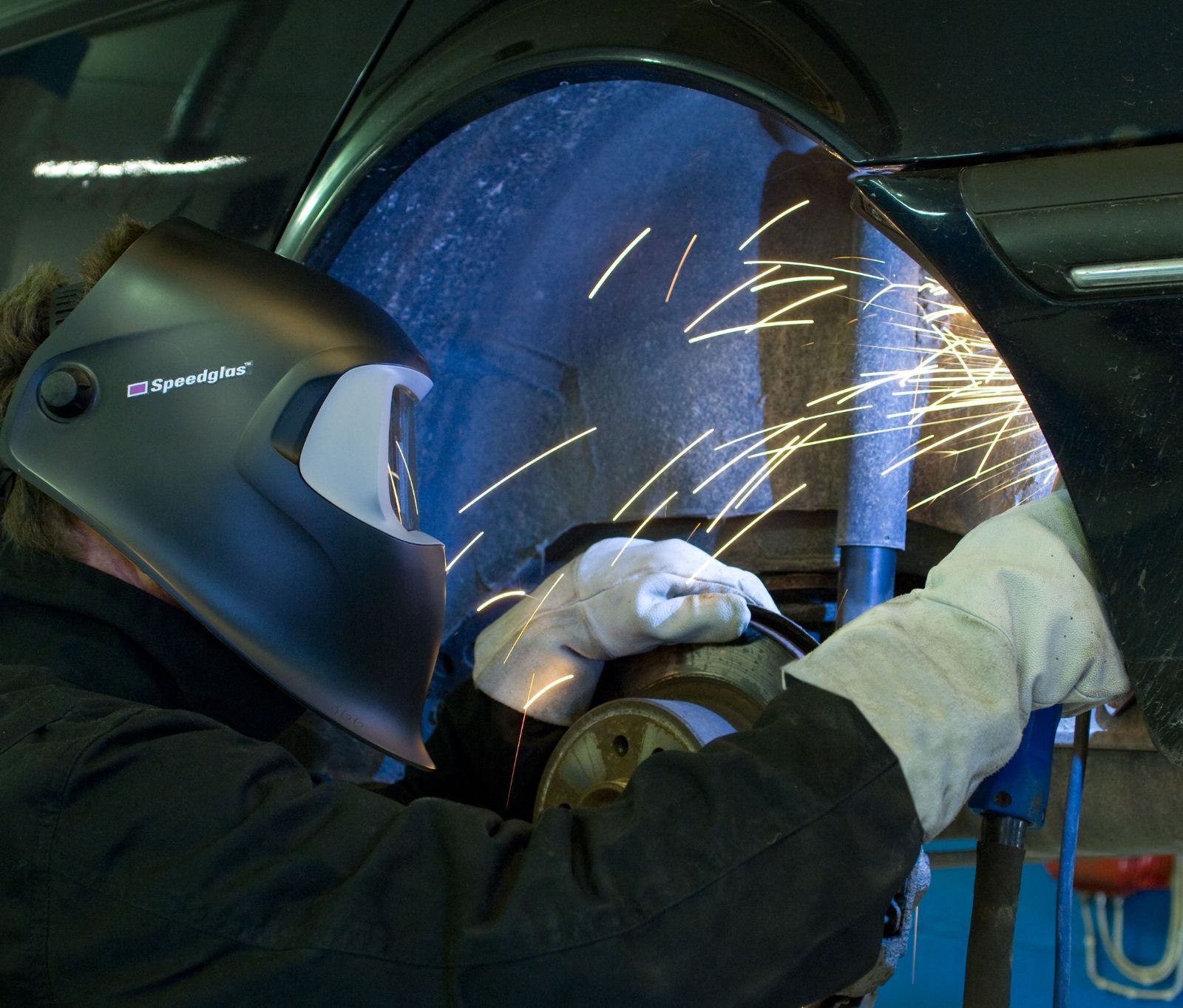 自動遮光溶接面 スピードグラス 100V 3M 751120