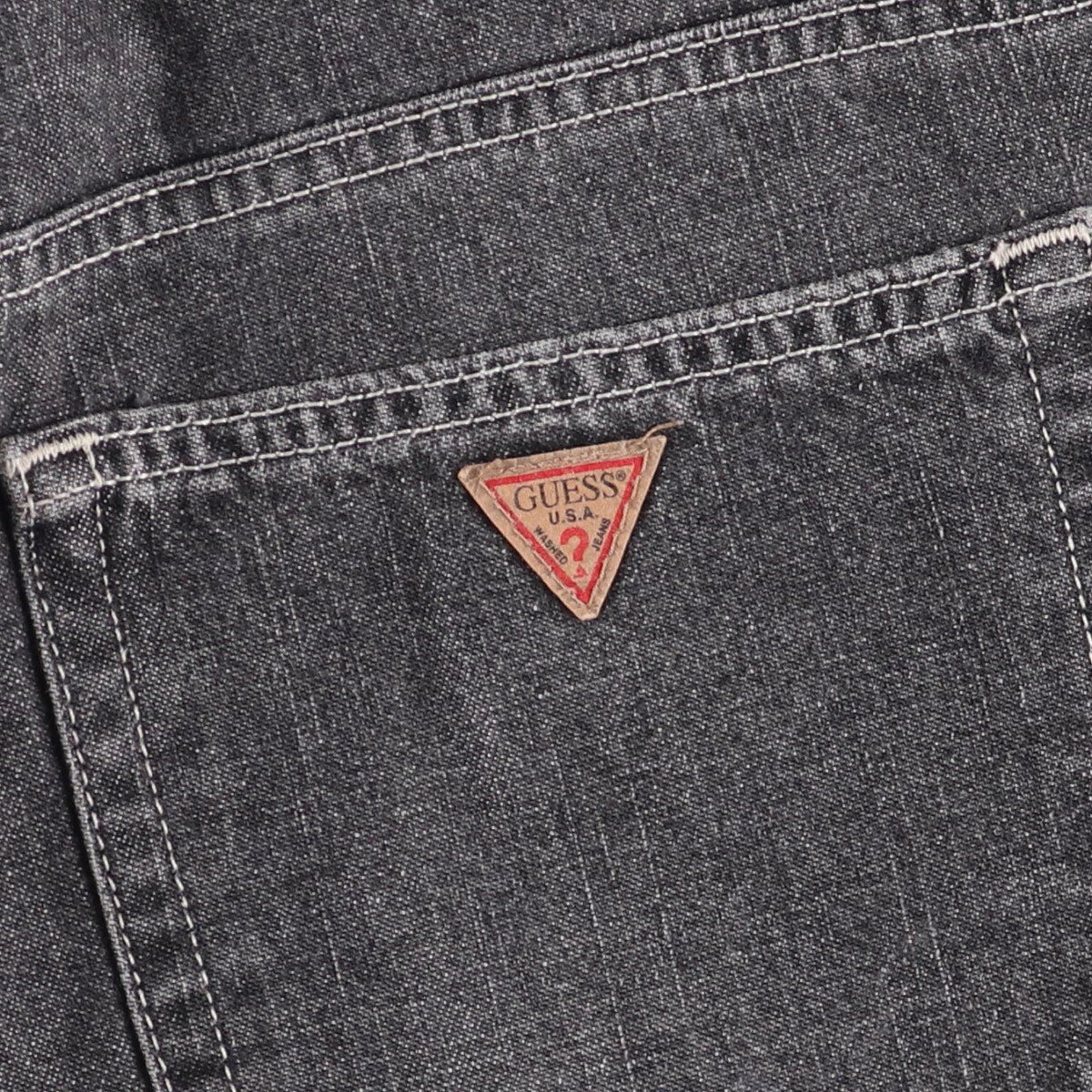JEANS ブラックデニムショーツ