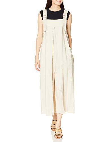 ラグナムーン ワンピース オーバーワイドパンツコンビネゾン レディース アイボリー 日本 S 日本サイズS相当