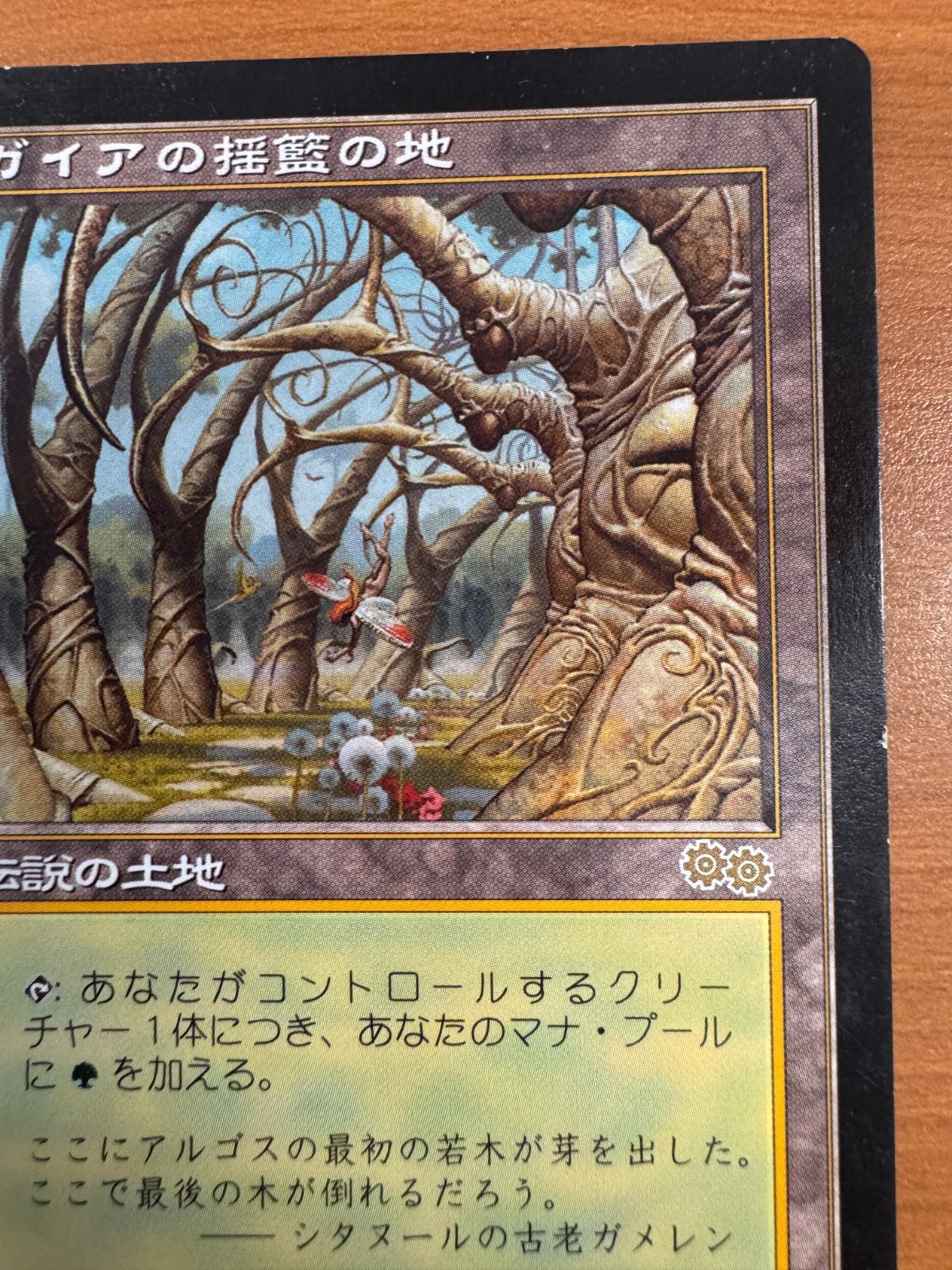 ガイアの揺籃の地 Gaea's Cradle USG 土地R JP版 日本語版