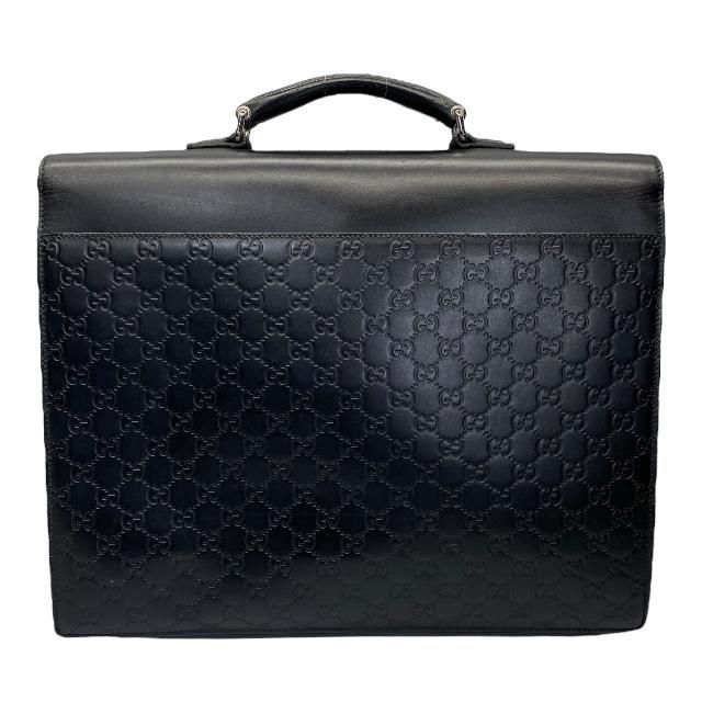 GUCCI グッチ ハンドバッグ ブリーフケース ブラック GUCCI グッチ 450965 グッチシマ ブリーフケース ビジネスバッグ