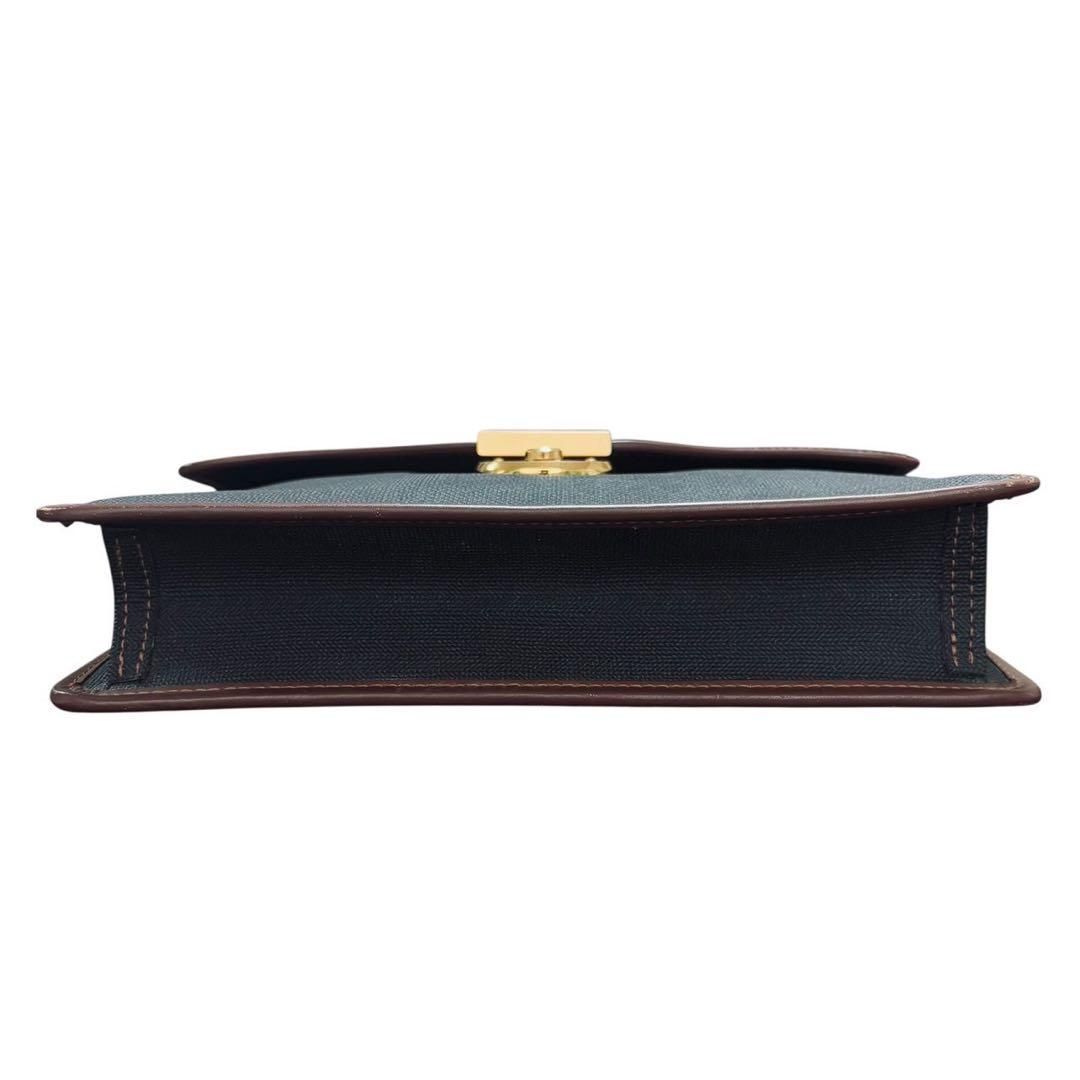 ダンヒル dunhill レザー PVC セカンドバッグ クラッチバッグ 鍵