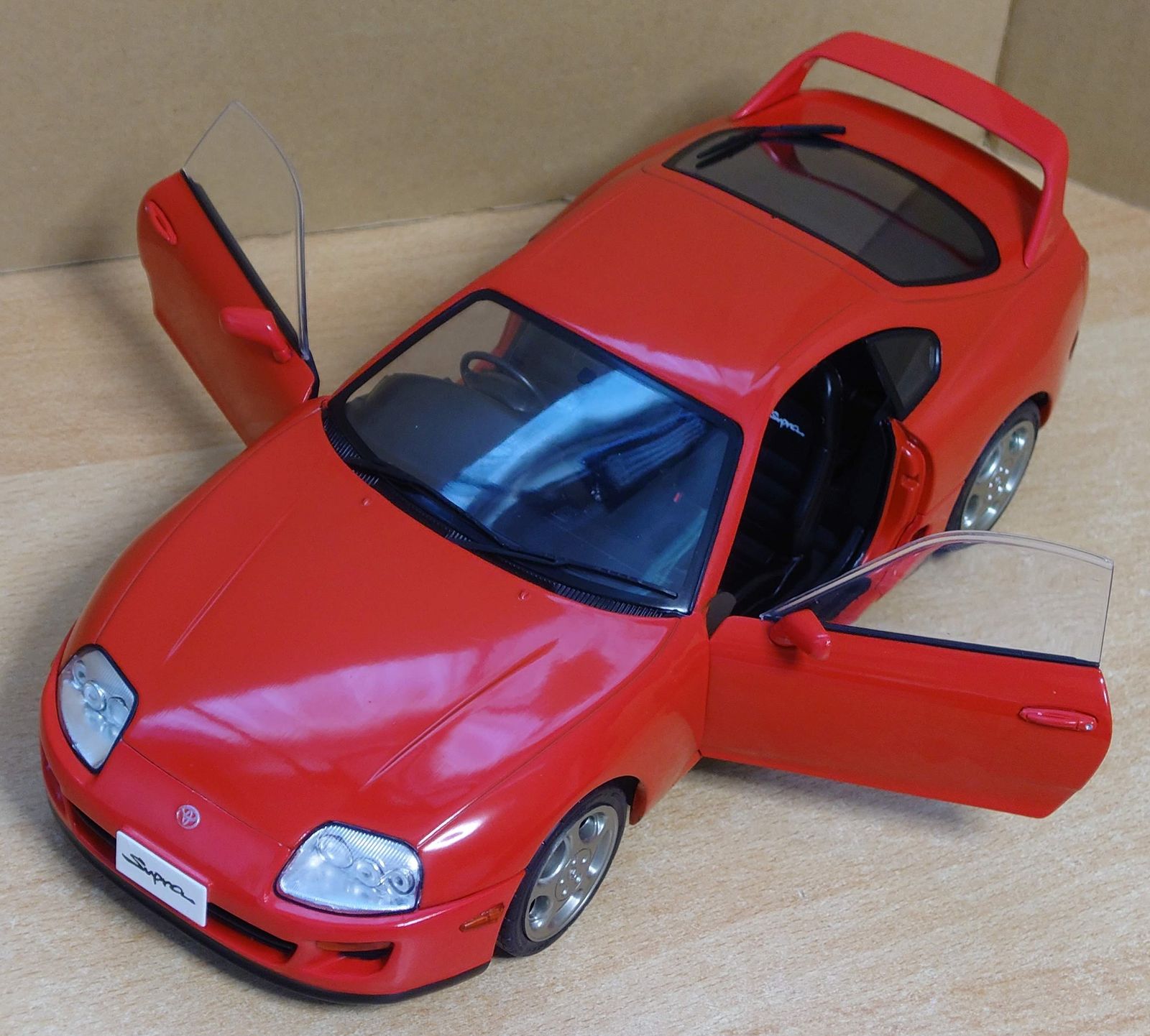 1/18 トヨタ スープラ JZA80 レッド TOYOTA SUPRA ソリド - メルカリ
