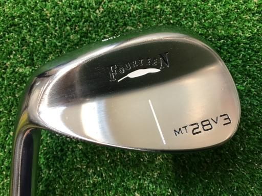 フォーティーン MT-28 V3 メッキ仕上げ 52°|08° レフティ ウェッジ WG Dynamic G フレックスその他 メンズ 男性用 左利き レフティ 左用 Cランク ゴルフクラブ