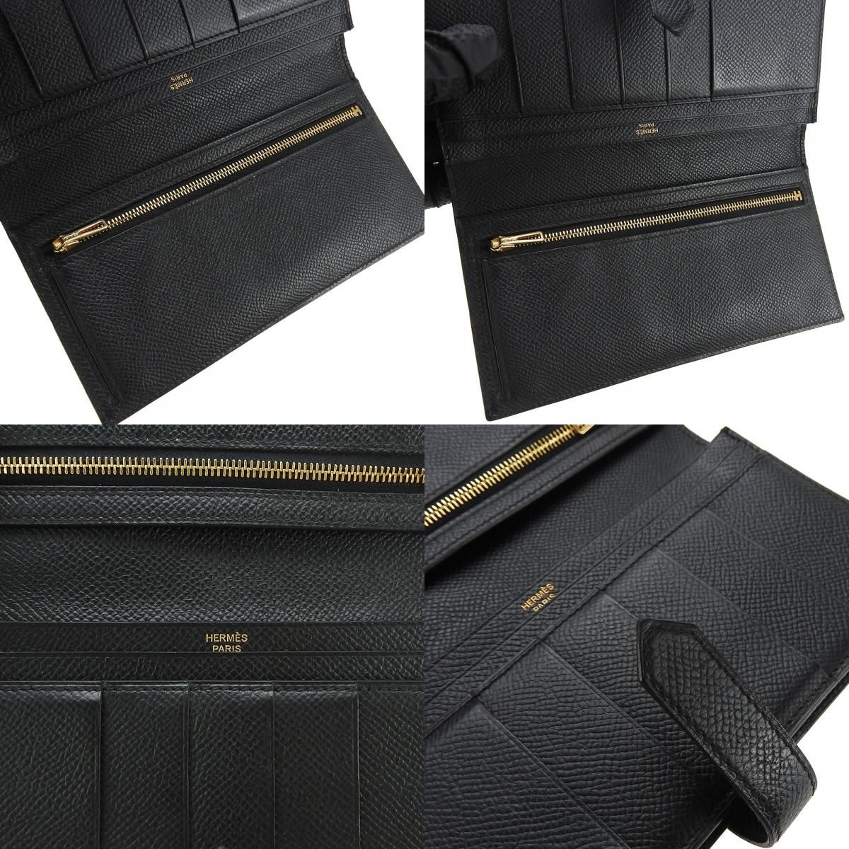 HERMES - エルメス HERMES ベアンスフレ 二つ折り長財布 財布