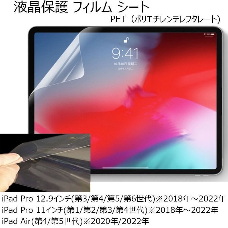 100％本物 iPad Pro 12.9インチ 保護フィルム エレコム