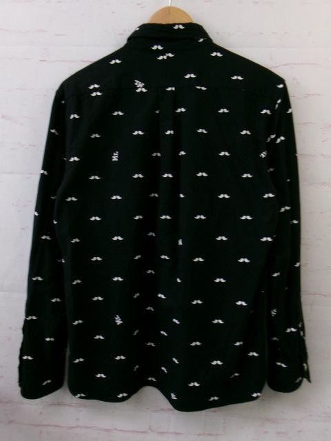 中古】Mr. BATHING APE ﾐｽﾀｰﾍﾞｲｼﾝｸﾞｴｲﾌﾟ 長袖ｼｬﾂ ﾋｹﾞ 総柄
