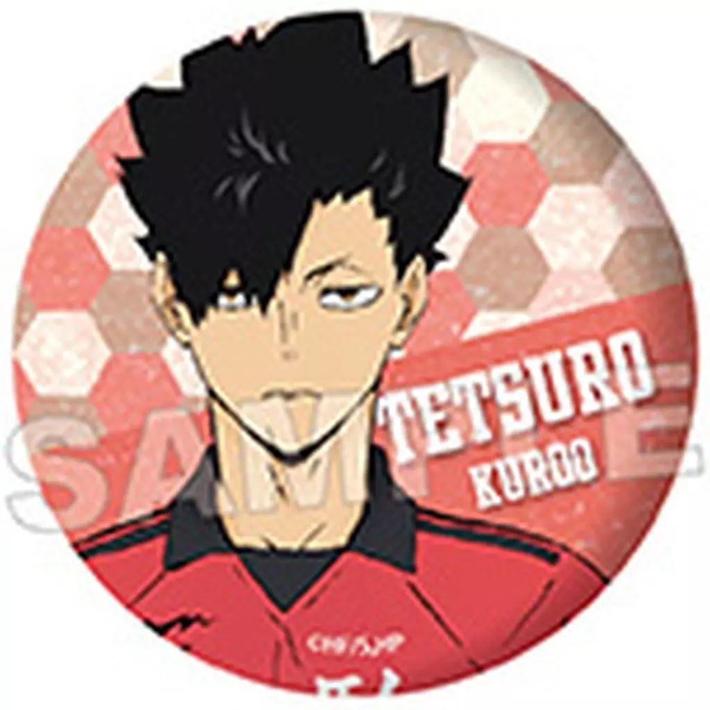 中古】バッジ・ビンズ 黒尾鉄朗 「ハイキュー!! トレーディング缶