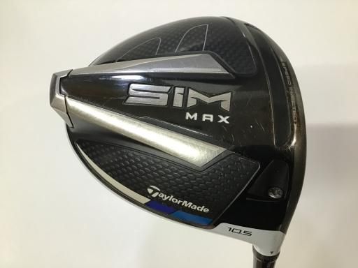 中古】 テーラーメイド SIM MAX 10.5 ドライバー DR 純正特注シャフト