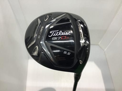 タイトリスト 917 D2 9.5° ドライバー DR Titleist Speeder 517 フレックスS メンズ 男性用 右利き 右用 Cランク ゴルフクラブ