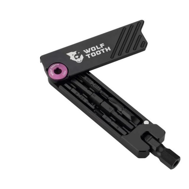 WOLF TOOTH ウルフトゥース 6-Bit Hex Wrench Multi-Tool Bolt 11機能マルチツール パープル