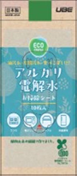 まとめ買い-108点セット ＥＣＯ ＣＲＥＷアルカリ電解水お掃除シート 宇部フィルム 掃除用品