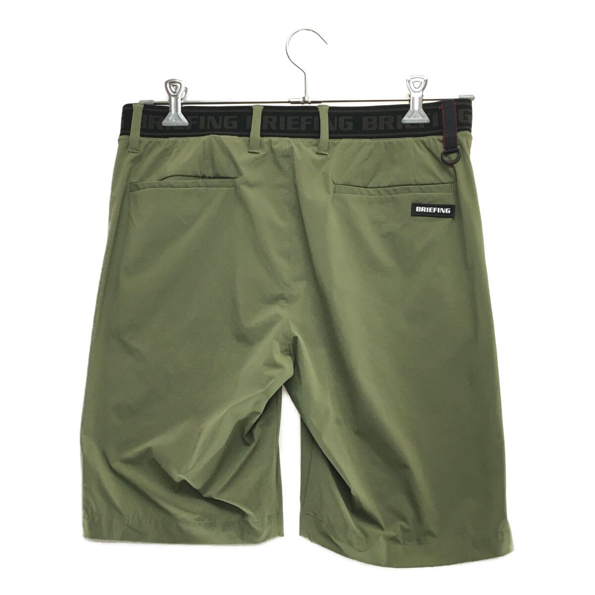 【美品】ブリーフィング　BRIEFING　ハーフパンツ　BRG231M61 briefing ハーフパンツ カーキ 正規取扱店 BRIEFING (ブリーフィング