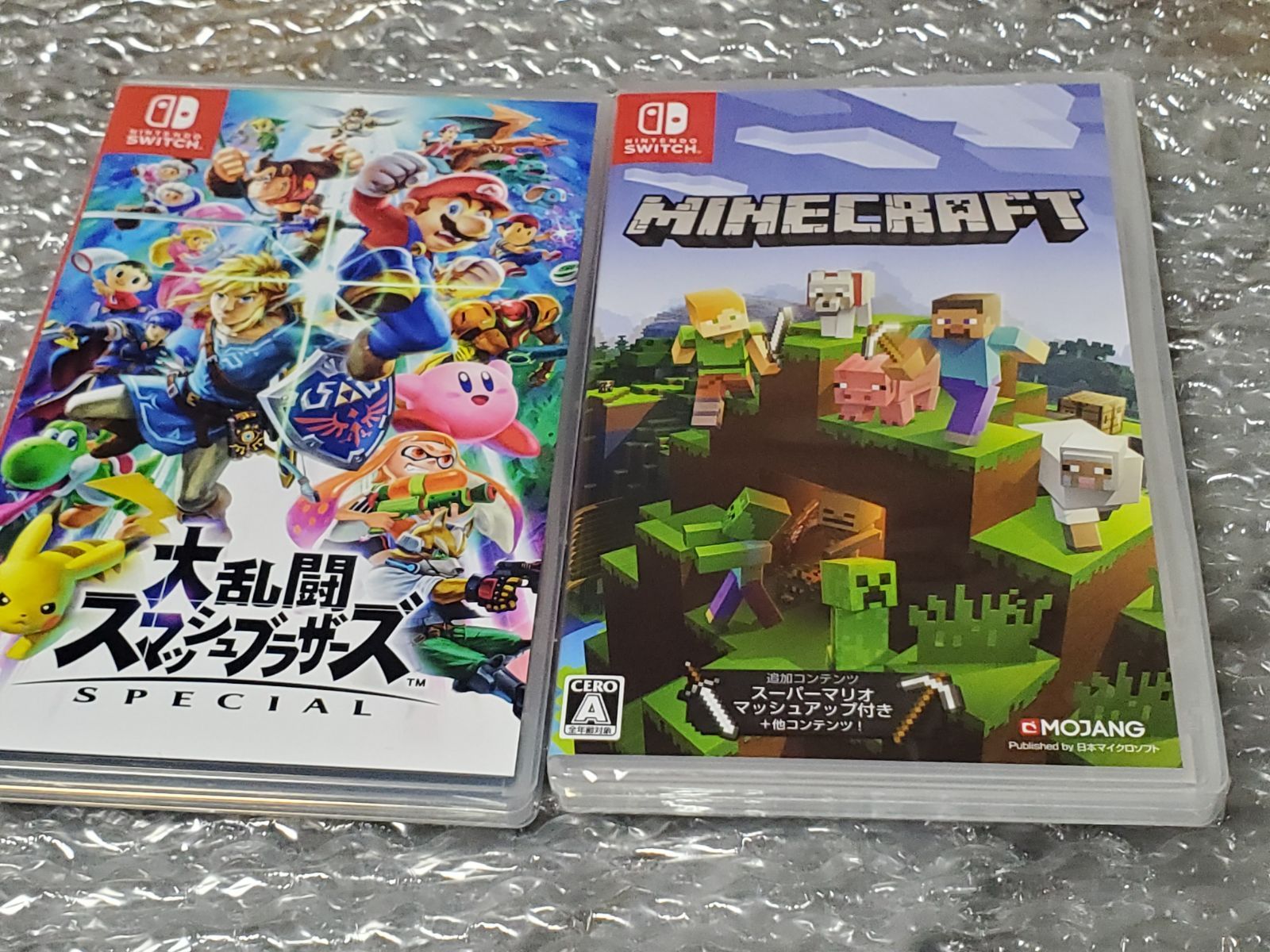 NintendoSwitch 大乱闘スマッシュブラザーズ&Minecraft - メルカリ