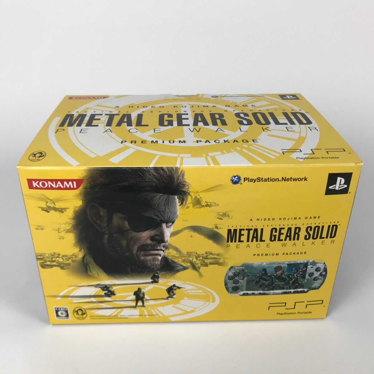 KONAMI PSP-3000 XZC メタルギアソリッド ピースウォーカー プレミアムパッケージ 本体＋ソフト ジャンク品