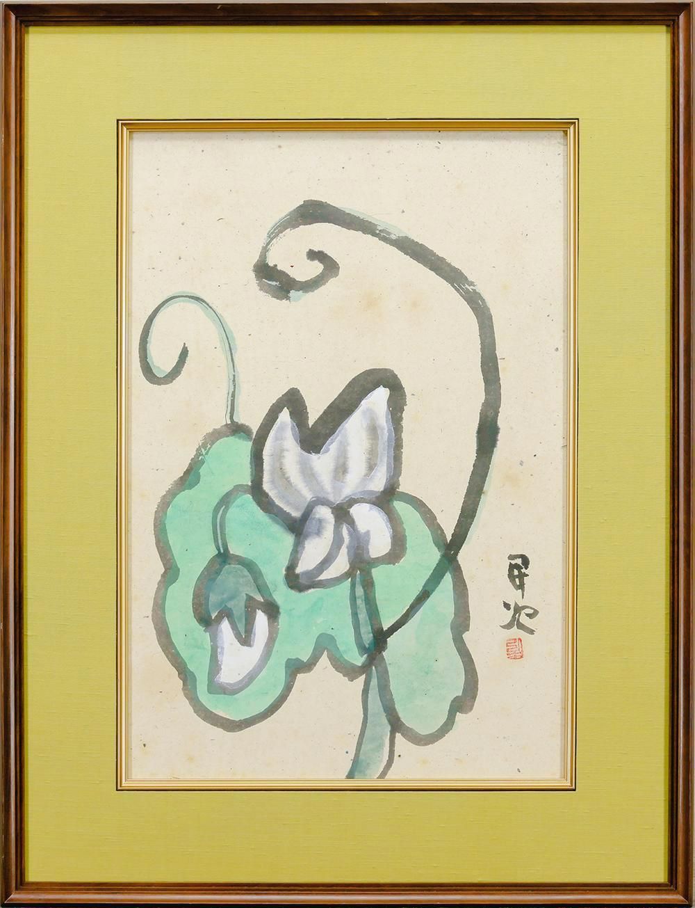 8号 ◆軽やかに揺れる白い花