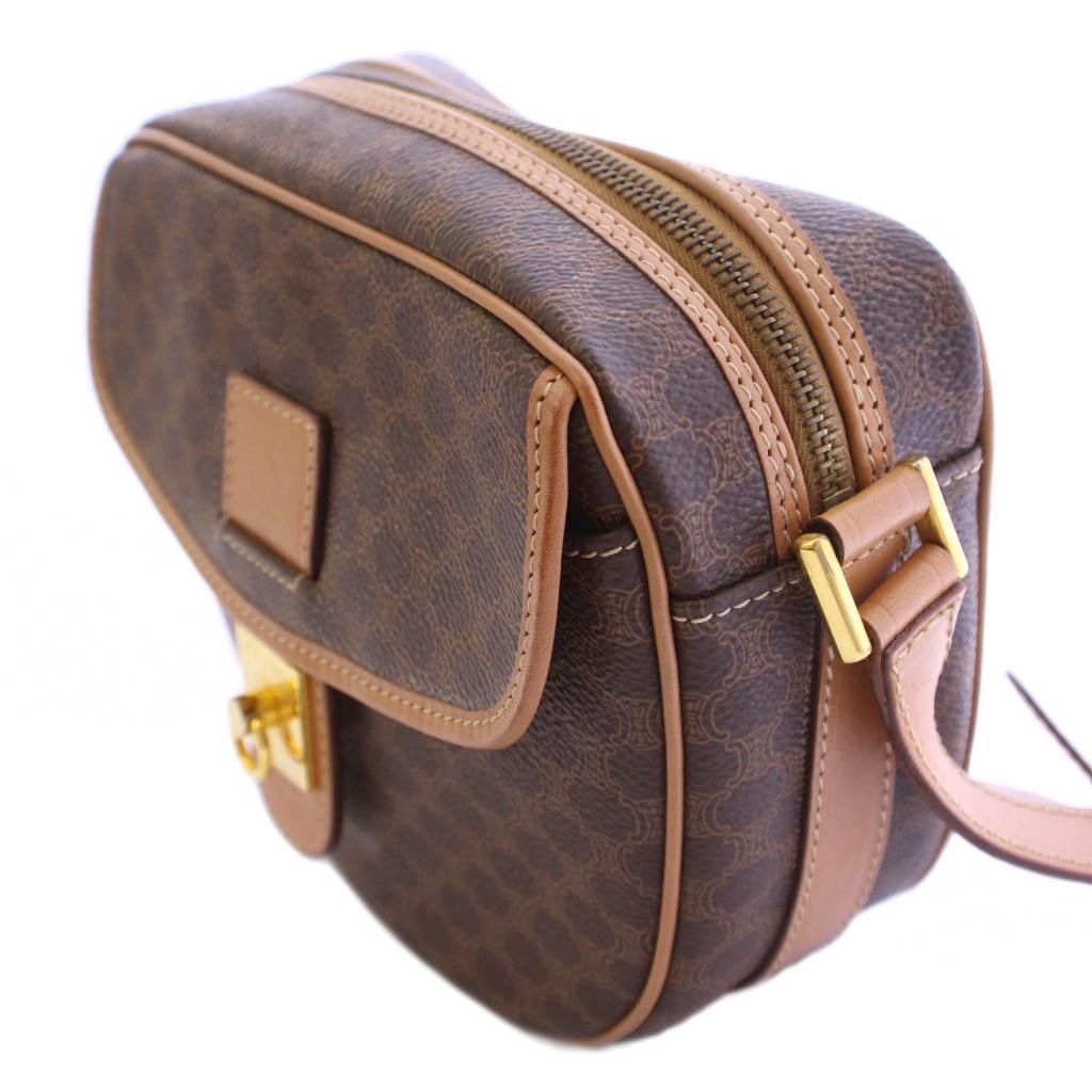 セリーヌ CELINE オールドセリーヌ マカダム柄 ショルダーバッグ